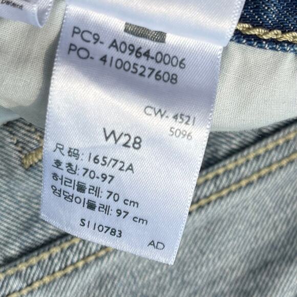 Levi’s Low Pro Straight Leg Jeans Breathe Out Medium Wash - Picture 9 of 10